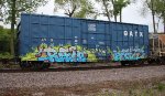 Blue GATX Box Car